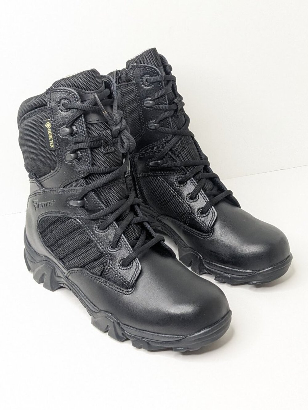 Bates GX-8 Slip Resistant Waterproof Tactical Boots Black Women's 7.5